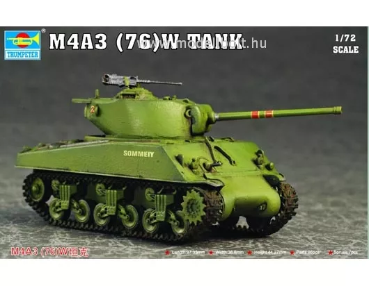 Trumpeter - M4A3 76(W) Tank